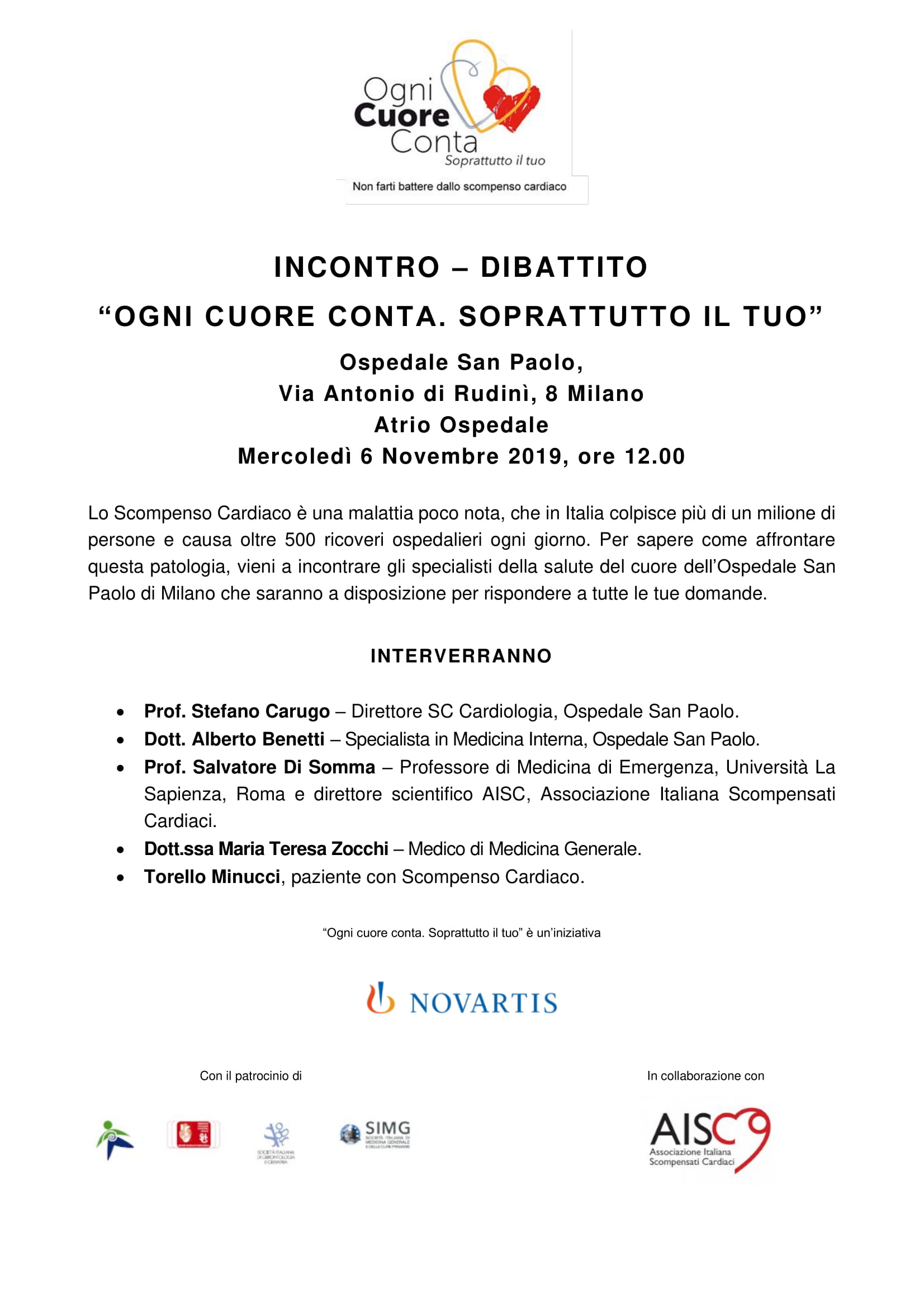 Programma incontro Ospedale San Paolo 1