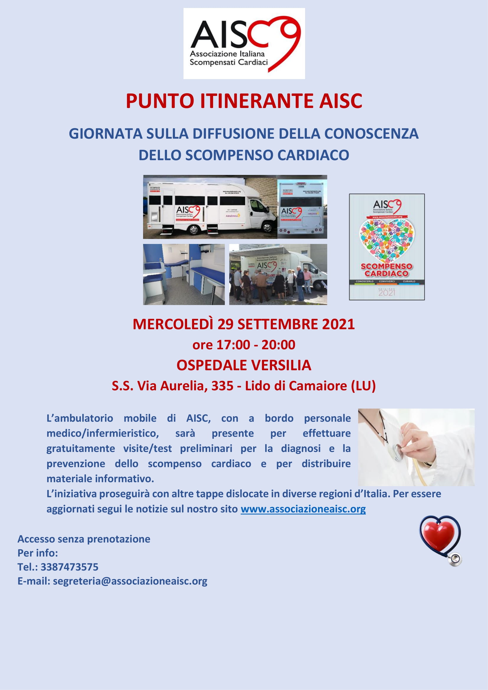 AISC locandina camper 2021 tappa Lucca 1