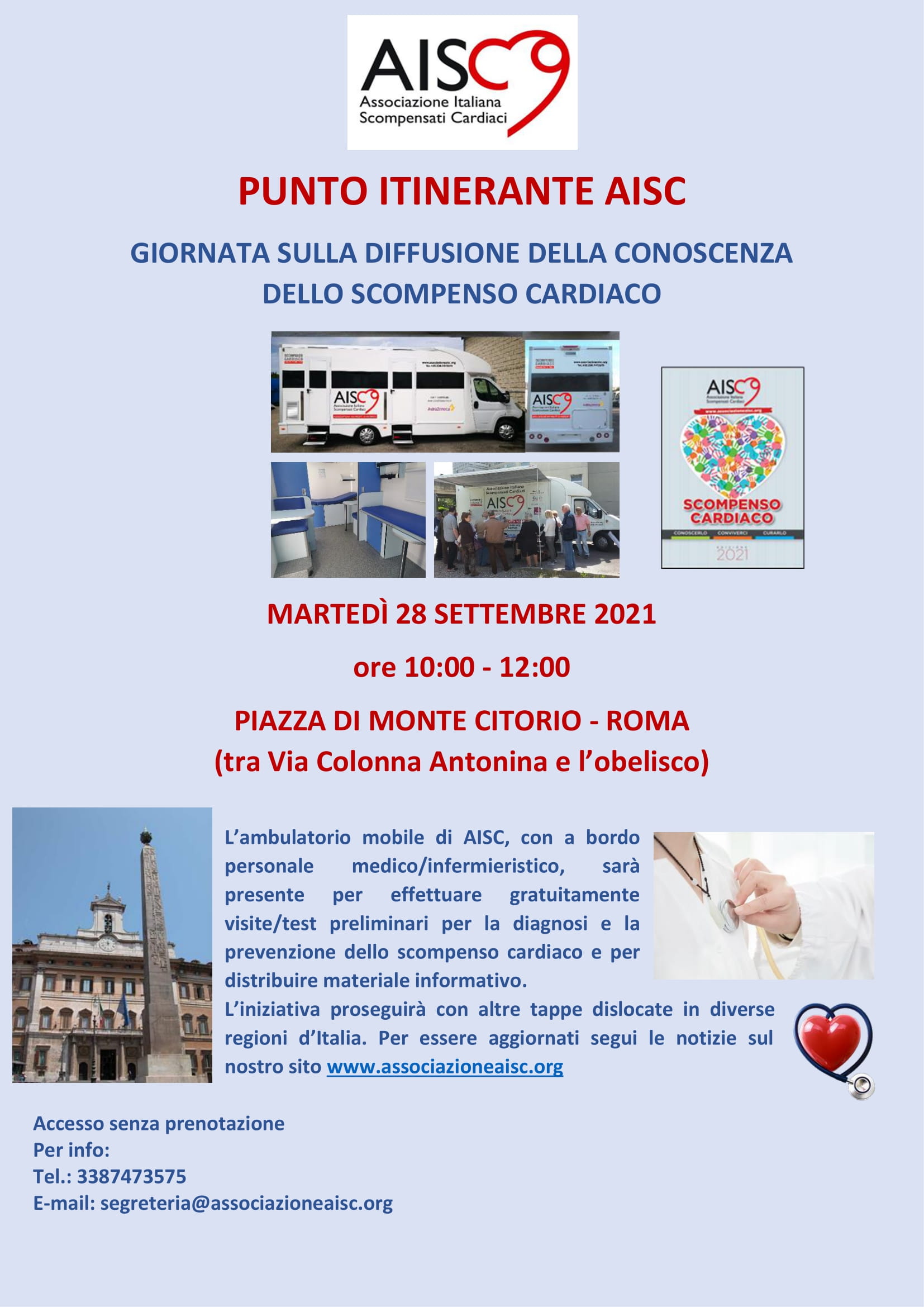 AISC locandina camper 2021 tappa Monte Citorio 1